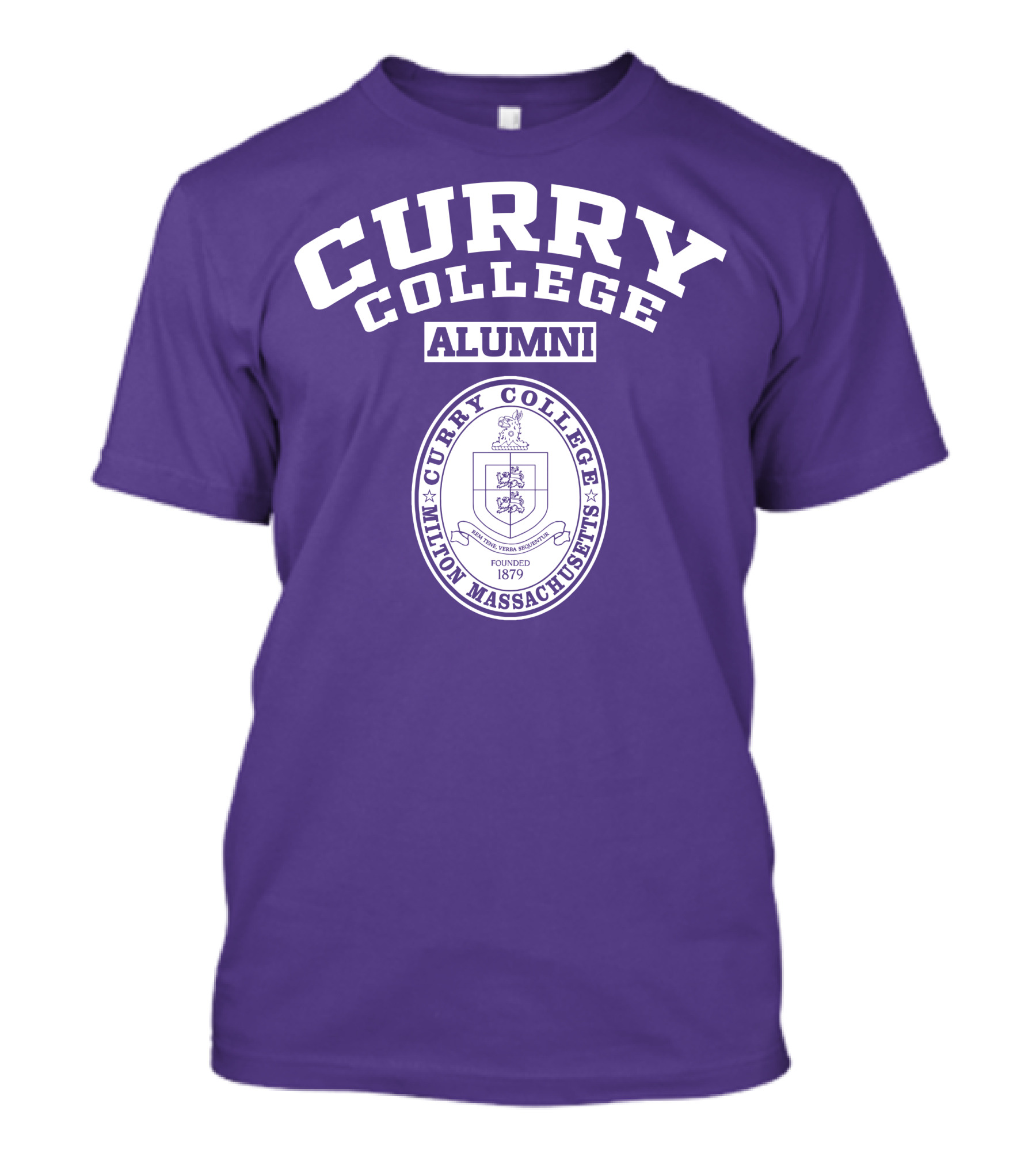 Curry College Alumni Milton Massachusetts Seal 1879 T-Shirt