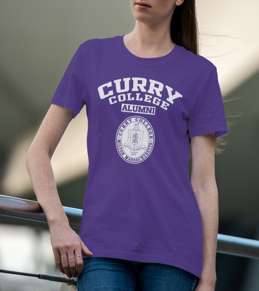 Curry College Alumni Milton Massachusetts Seal 1879 T-Shirt