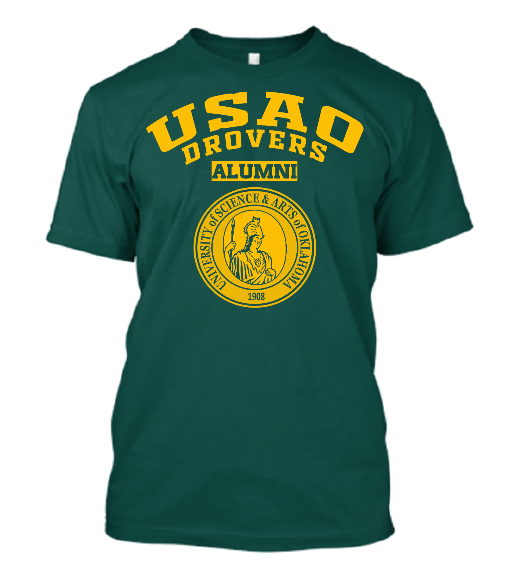 USAO Drovers Alumni University Of Science And Arts Of Oklahoma 1908 T-Shirt