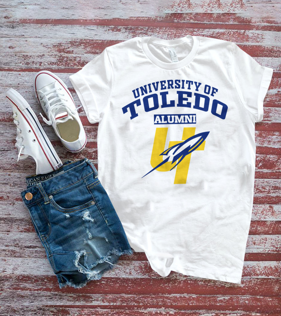University Of Toledo Alumni Rocket Logo UT T-Shirt