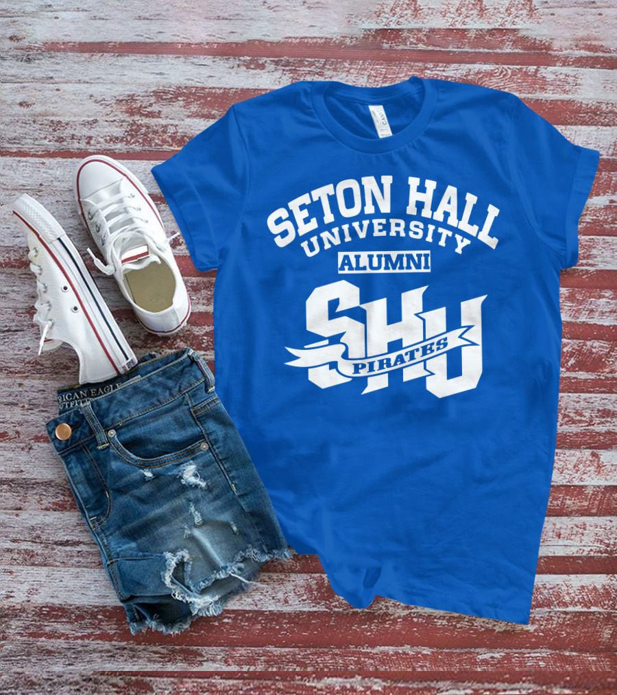 Seton Hall University Alumni SHU Pirates T-Shirt