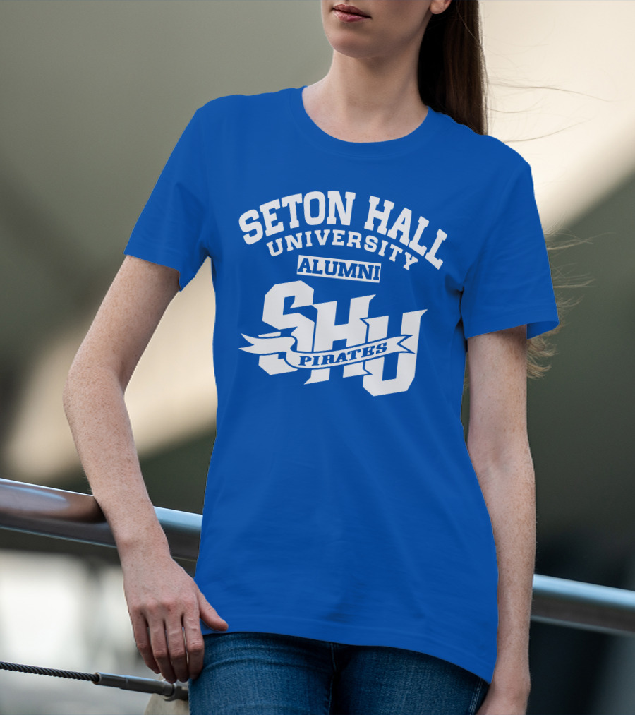 Seton Hall University Alumni SHU Pirates T-Shirt