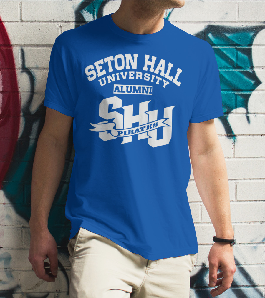 Seton Hall University Alumni SHU Pirates T-Shirt