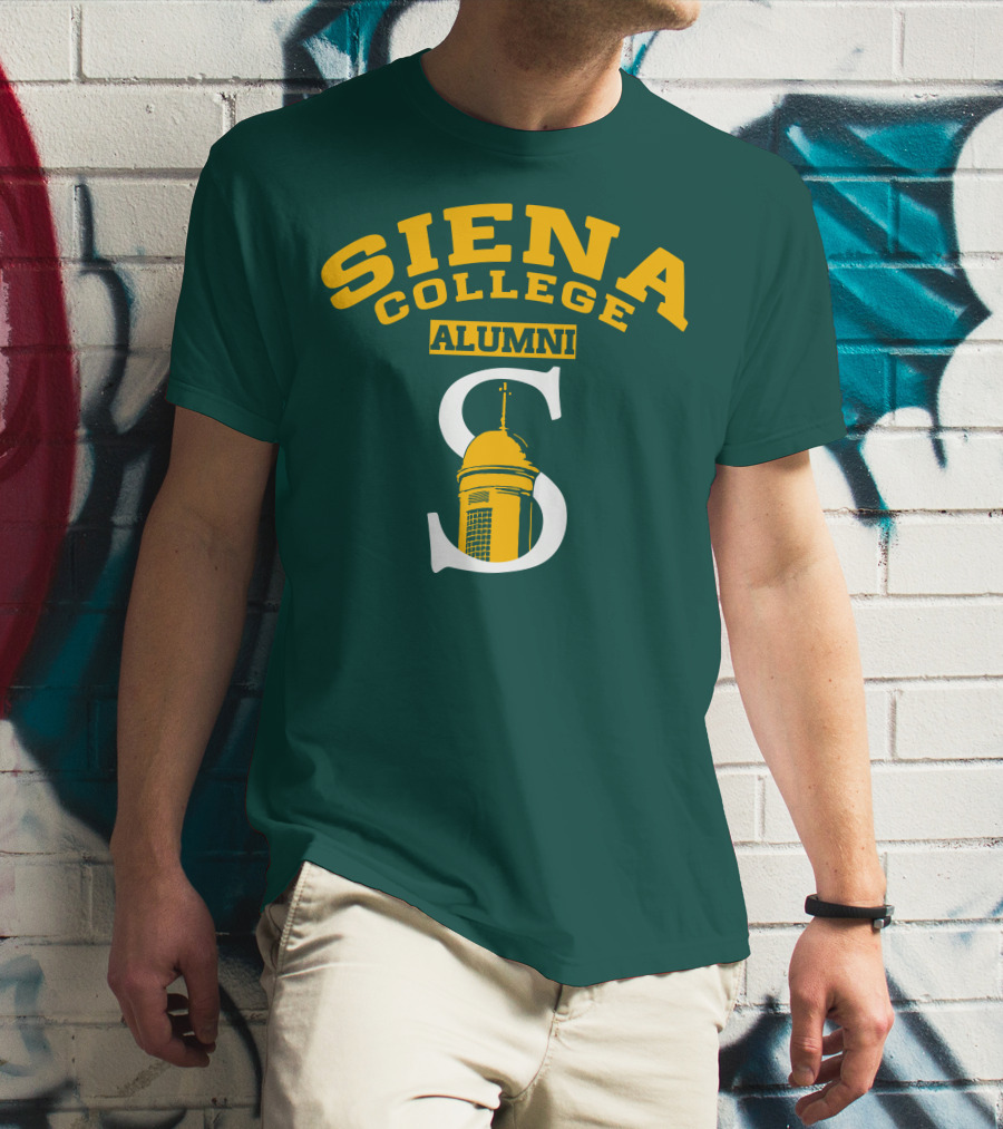 Siena College Alumni S Logo With Tower T-Shirt