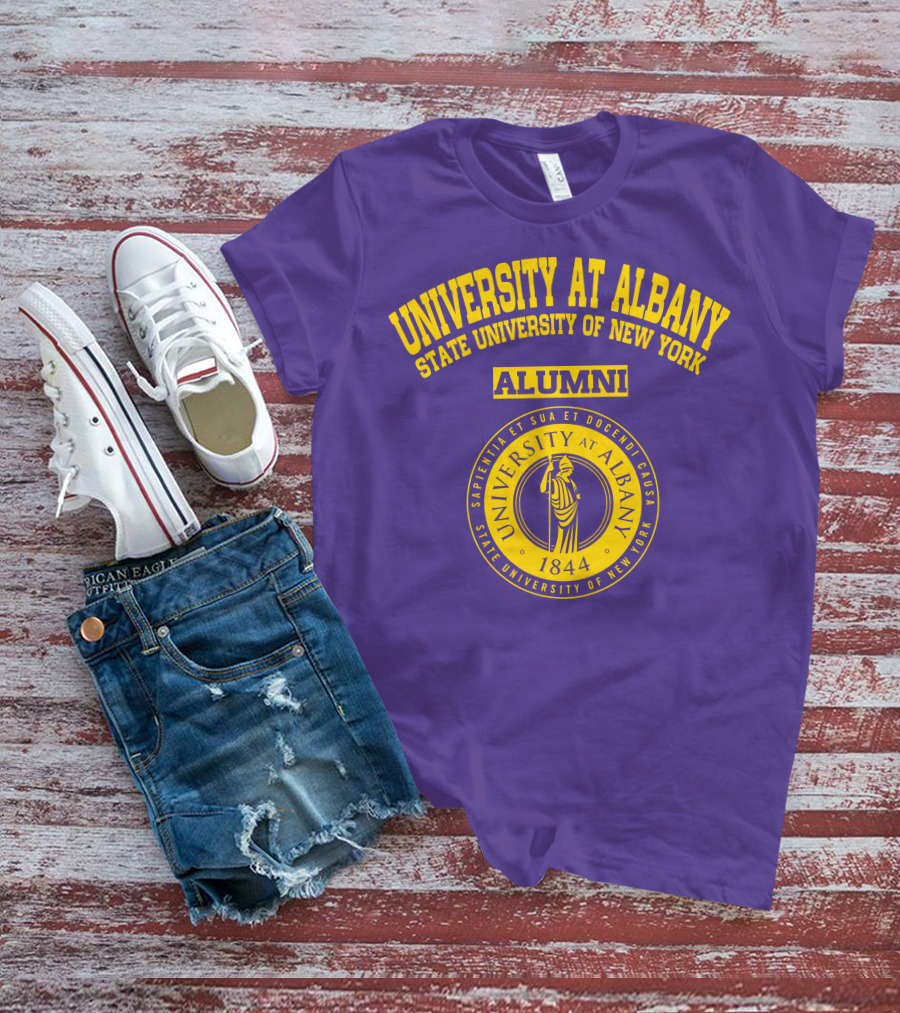 University At Albany State University Of New York Alumni 1844 Seal T-Shirt