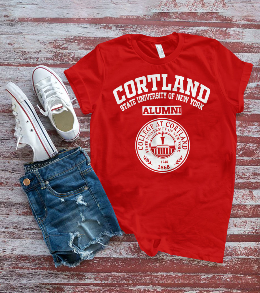 Cortland State University Of New York Alumni College At Cortland 1868 1948 T-Shirt