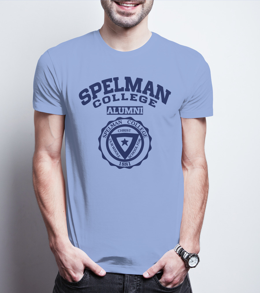 Spelman College Alumni 1881 Crest Our Whole School For Christ T-Shirt