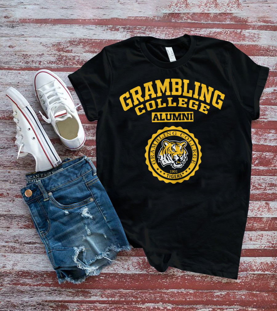 Grambling College Alumni Tigers 1901 T-Shirt