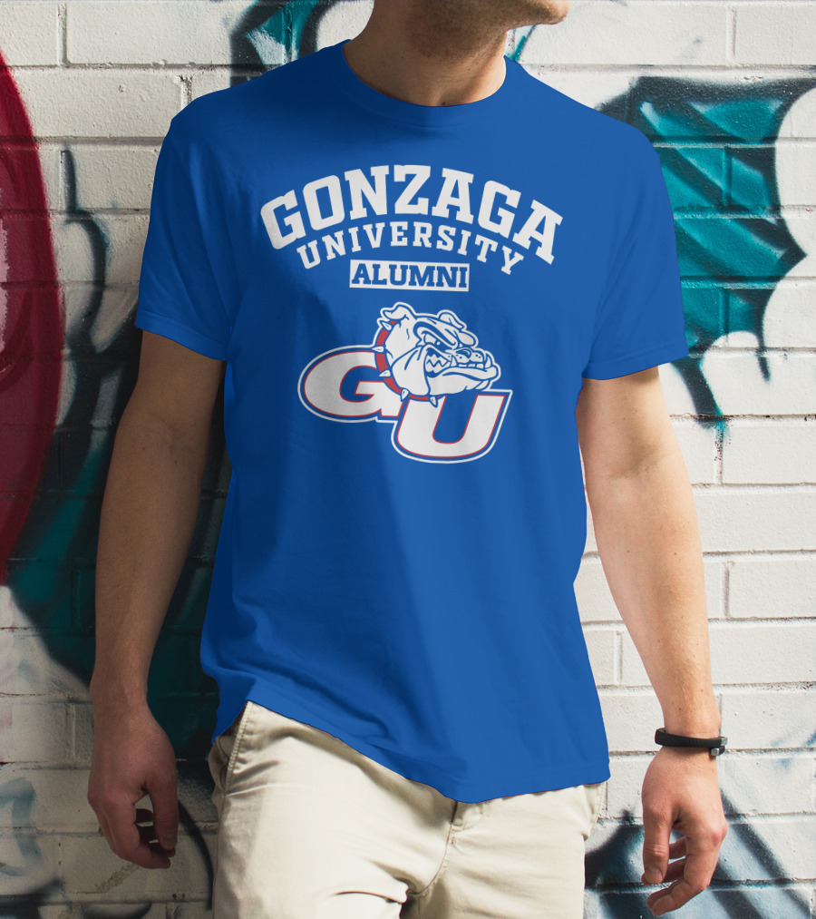 Gonzaga University Alumni Bulldog GU T-Shirt