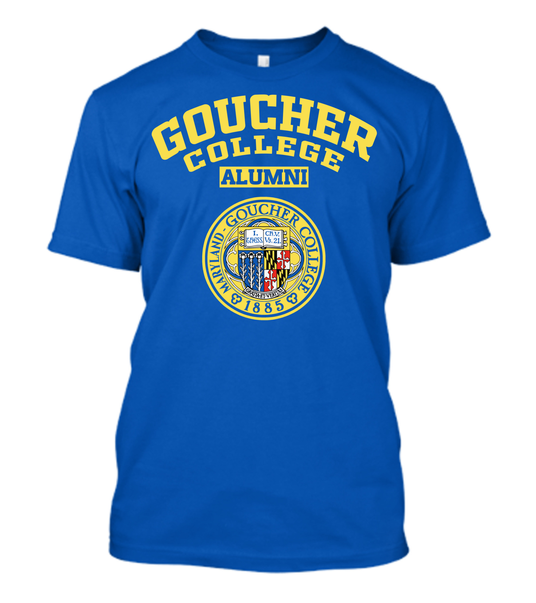 Goucher College Maryland Alumni 1885 Crest T-Shirt