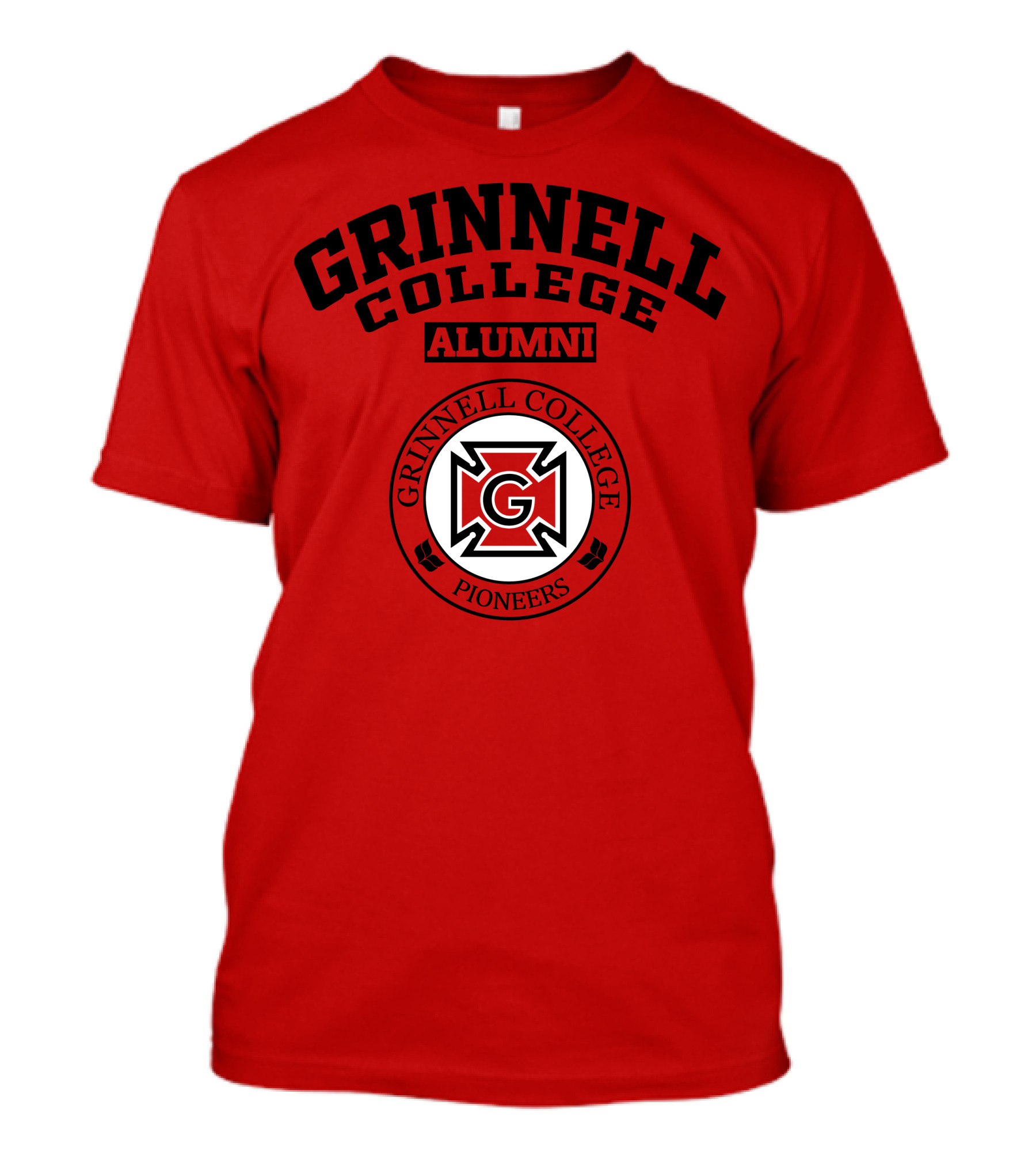 Grinnell College Alumni Pioneers Crest T-Shirt