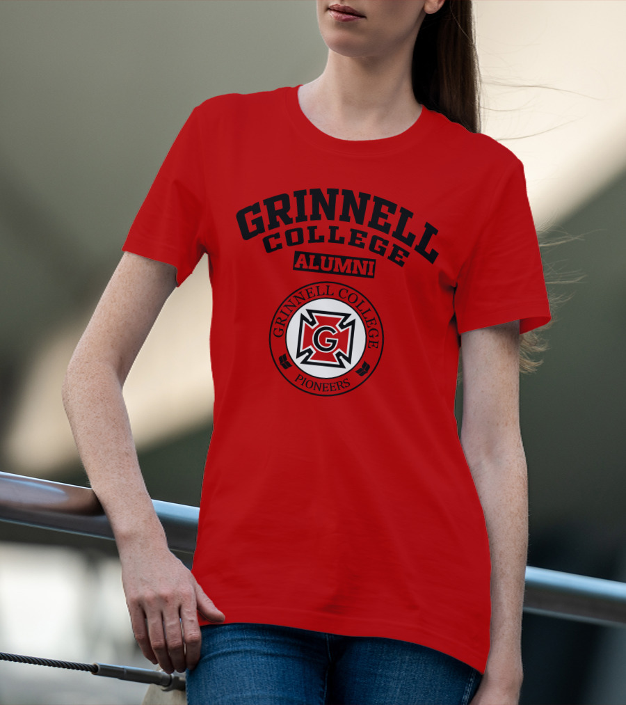 Grinnell College Alumni Pioneers Crest T-Shirt