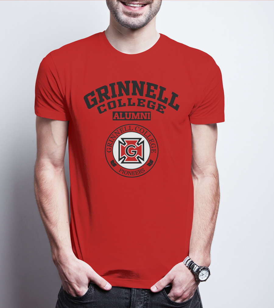 Grinnell College Alumni Pioneers Crest T-Shirt