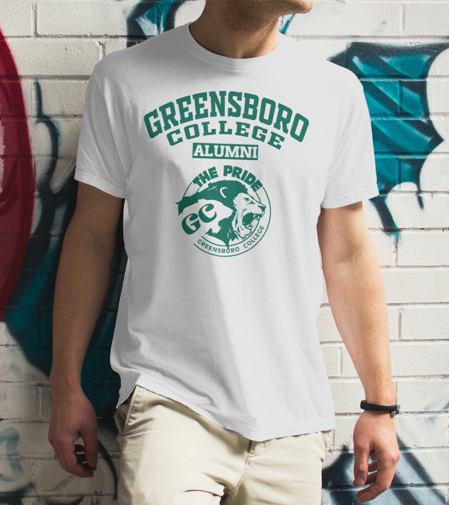 Greensboro College Alumni The Pride GC Lion Emblem T-Shirt