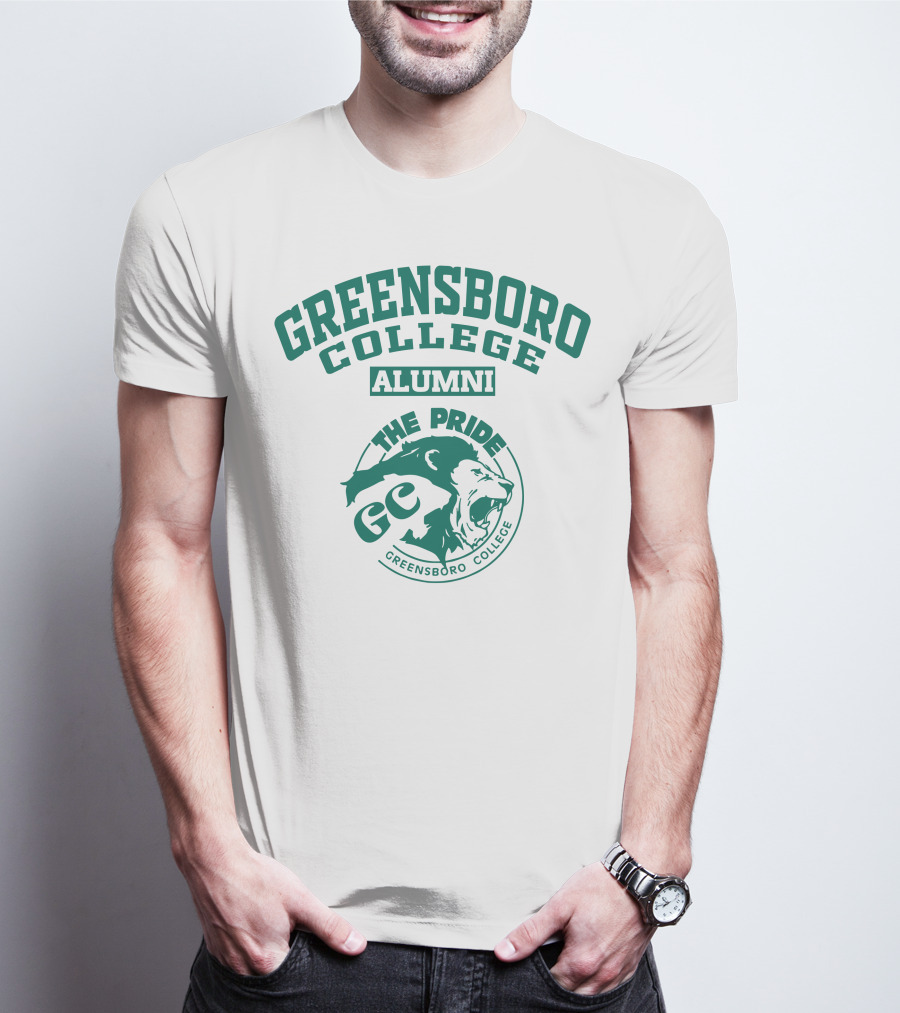 Greensboro College Alumni The Pride GC Lion Emblem T-Shirt