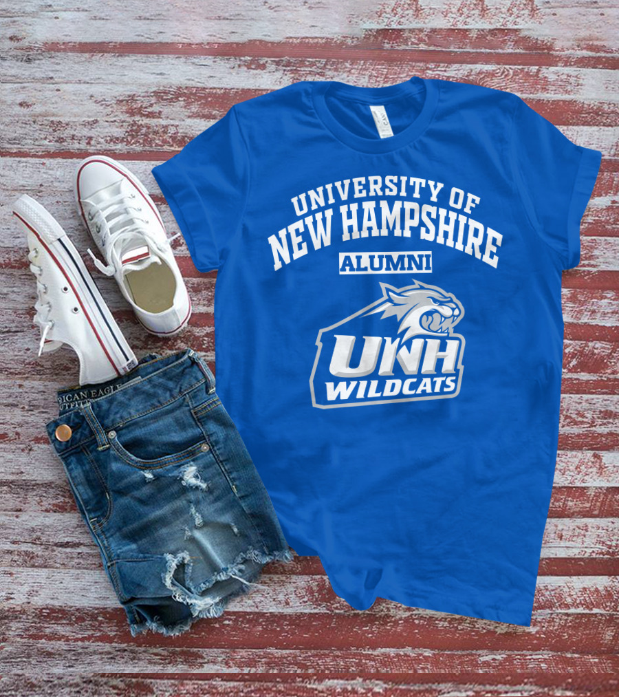 UNH Wildcats University Of New Hampshire Alumni T-Shirt