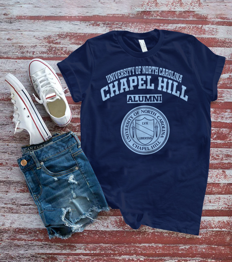 University Of North Carolina Chapel Hill Alumni Seal LVX Libertas T-Shirt
