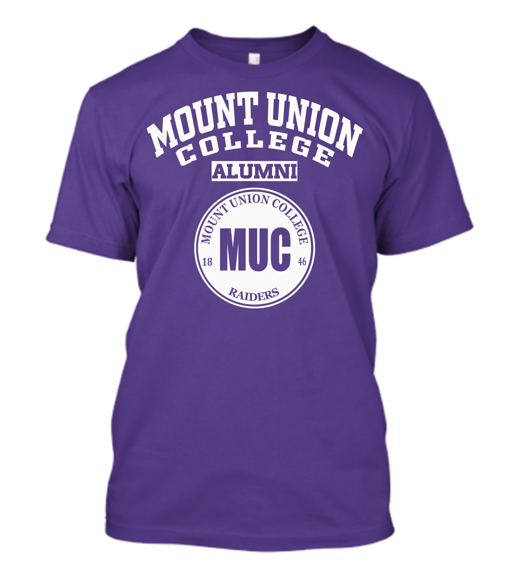 MUC Mount Union College Alumni Raiders 1846 T-Shirt