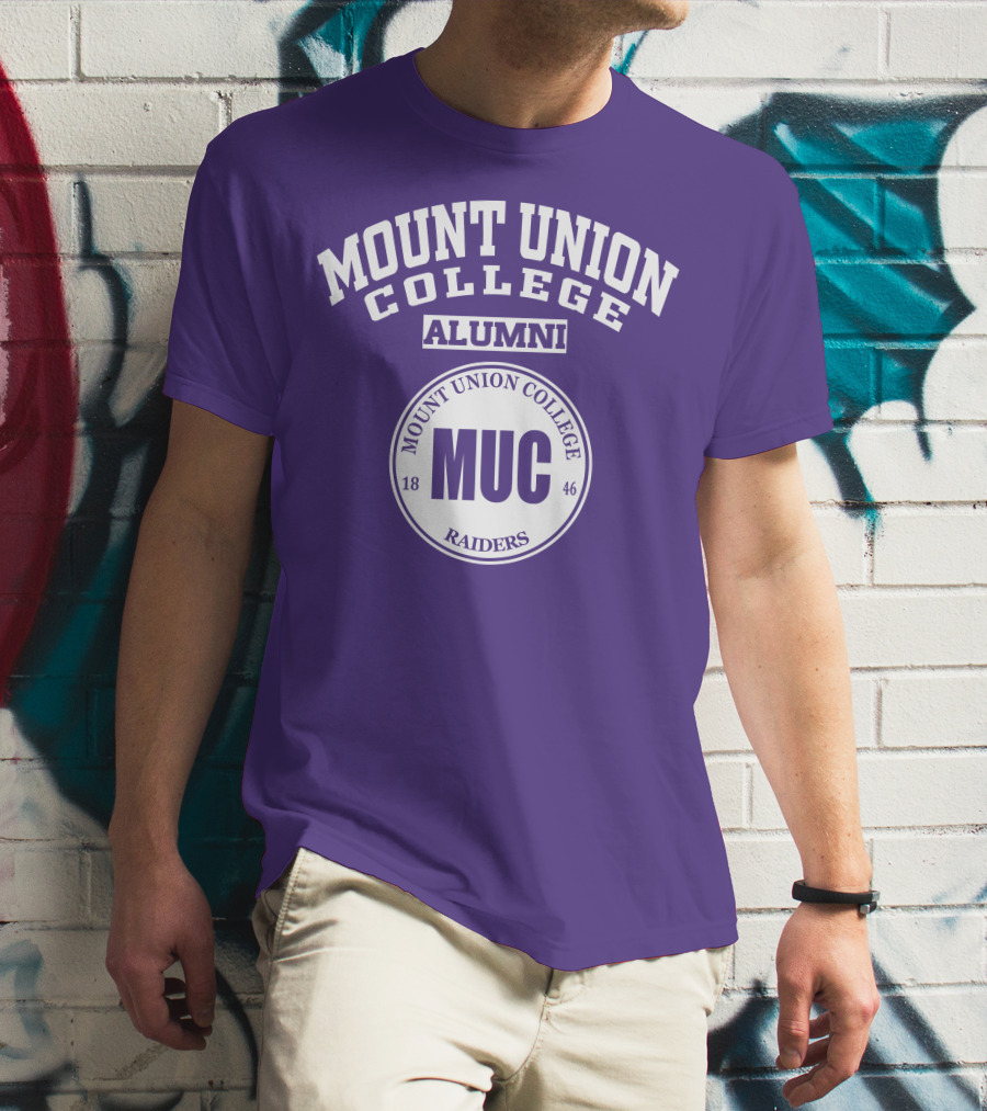 MUC Mount Union College Alumni Raiders 1846 T-Shirt