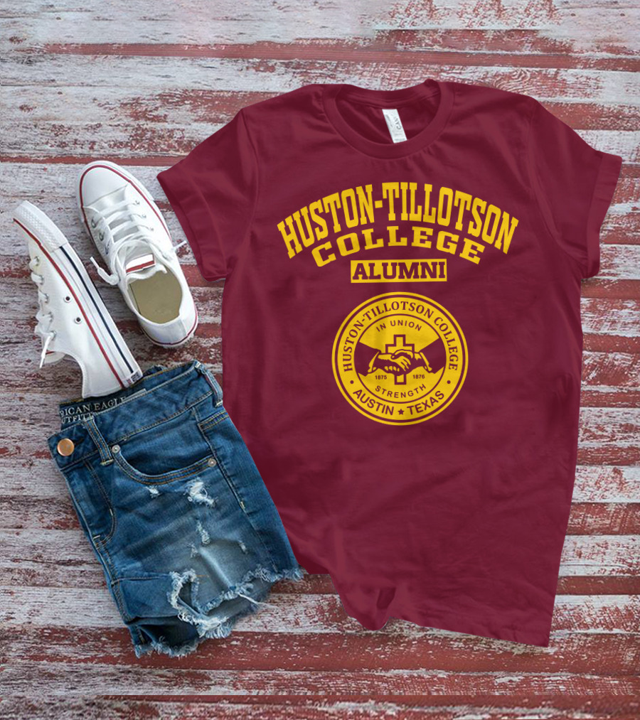 Huston-Tillotson College Alumni Austin Texas In Union Strength T-Shirt