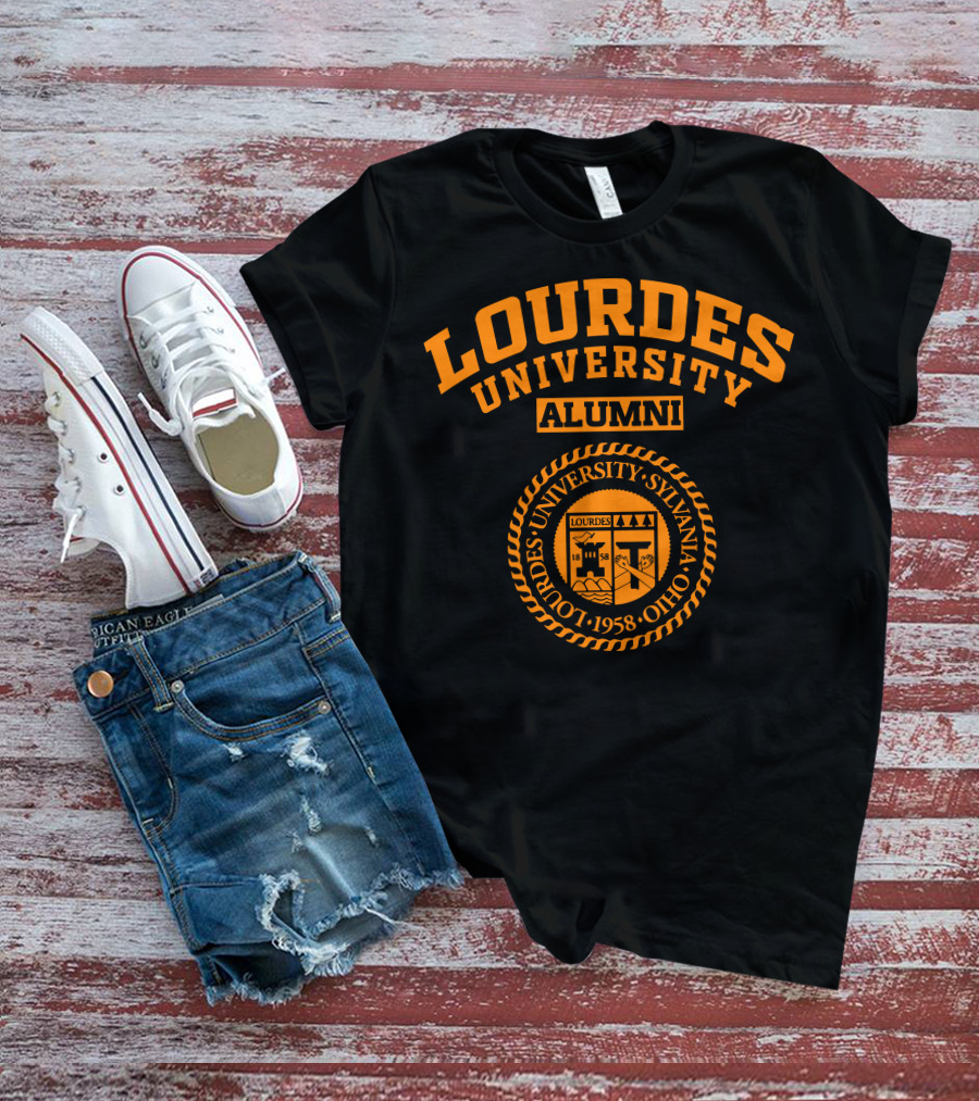 Lourdes University Alumni Seal Ohio Sylvania 1958 T-Shirt
