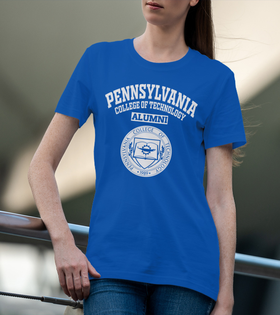 Pennsylvania College Of Technology Alumni 1989 Emblem T-Shirt