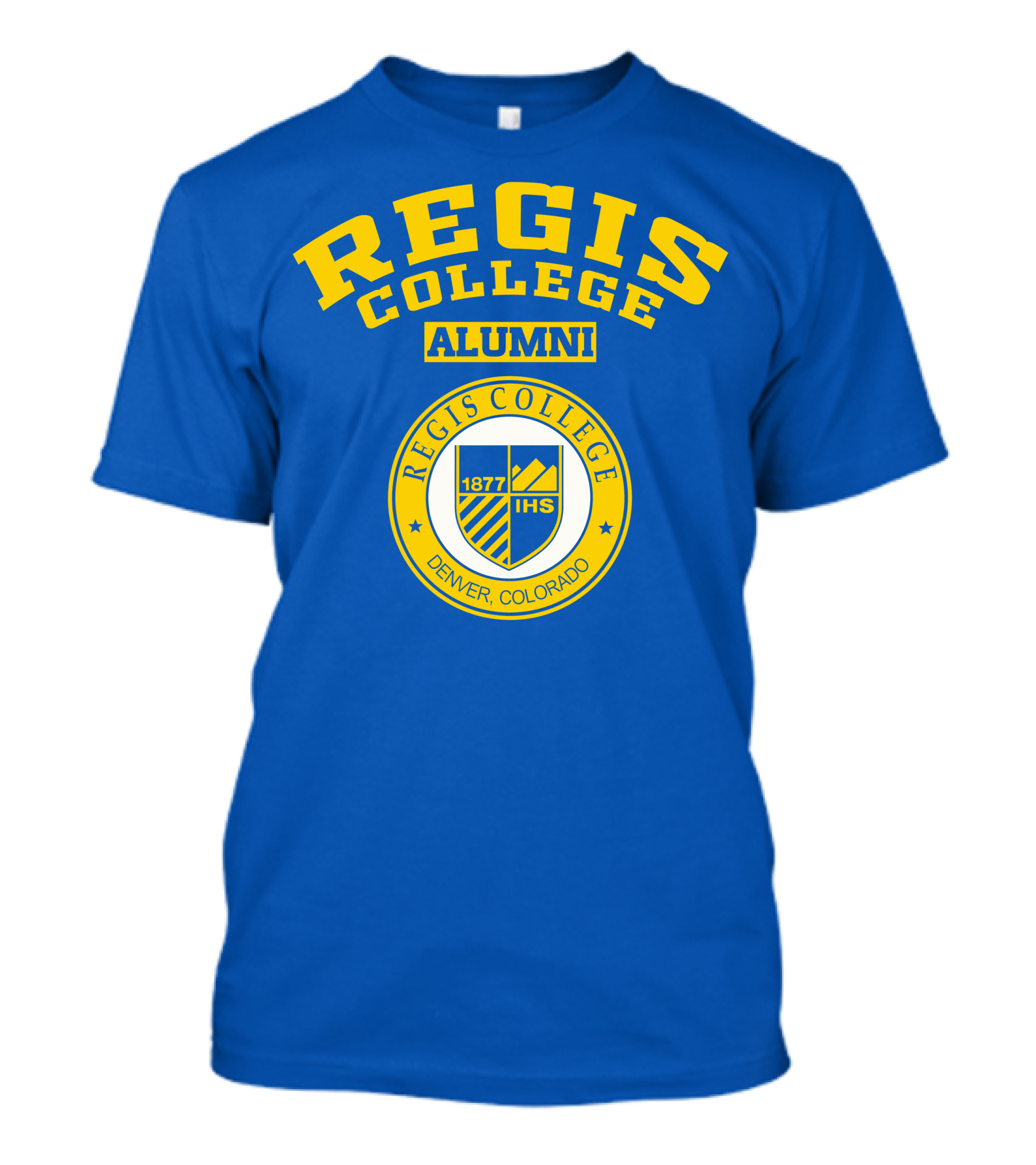 Regis College Alumni 1877 IHS Denver Colorado T-Shirt