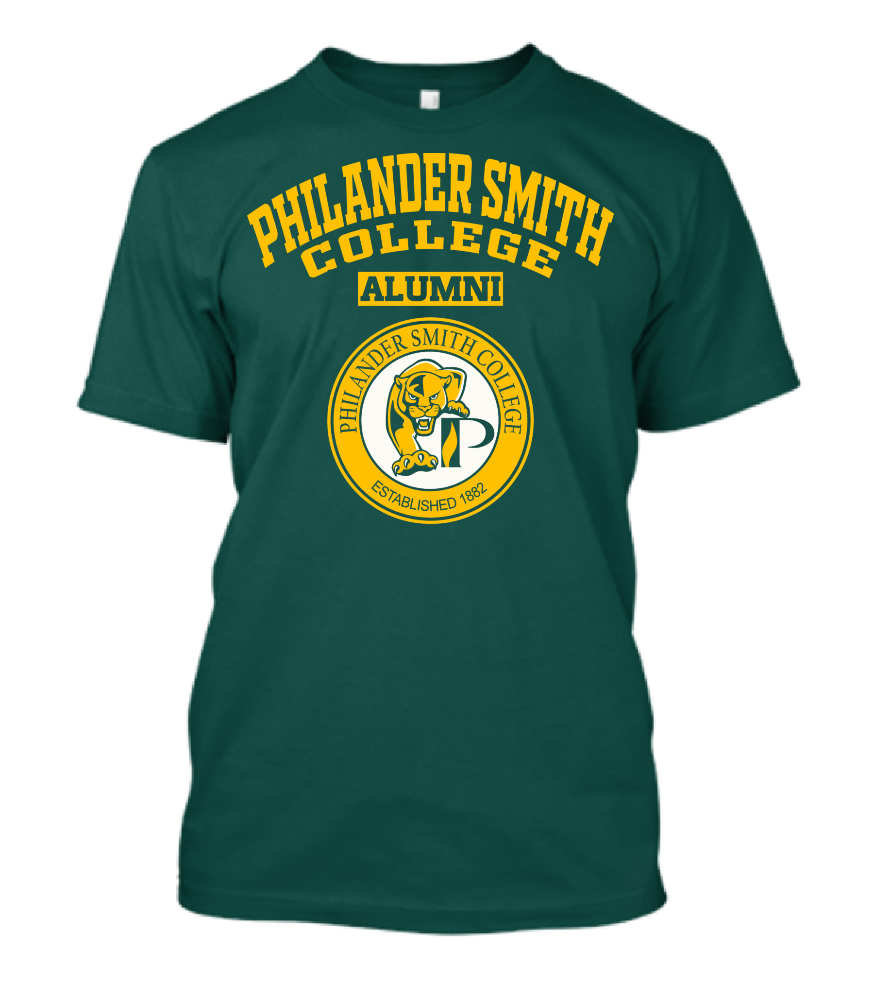 Philander Smith College Alumni Logo Panther Established 1882 T-Shirt