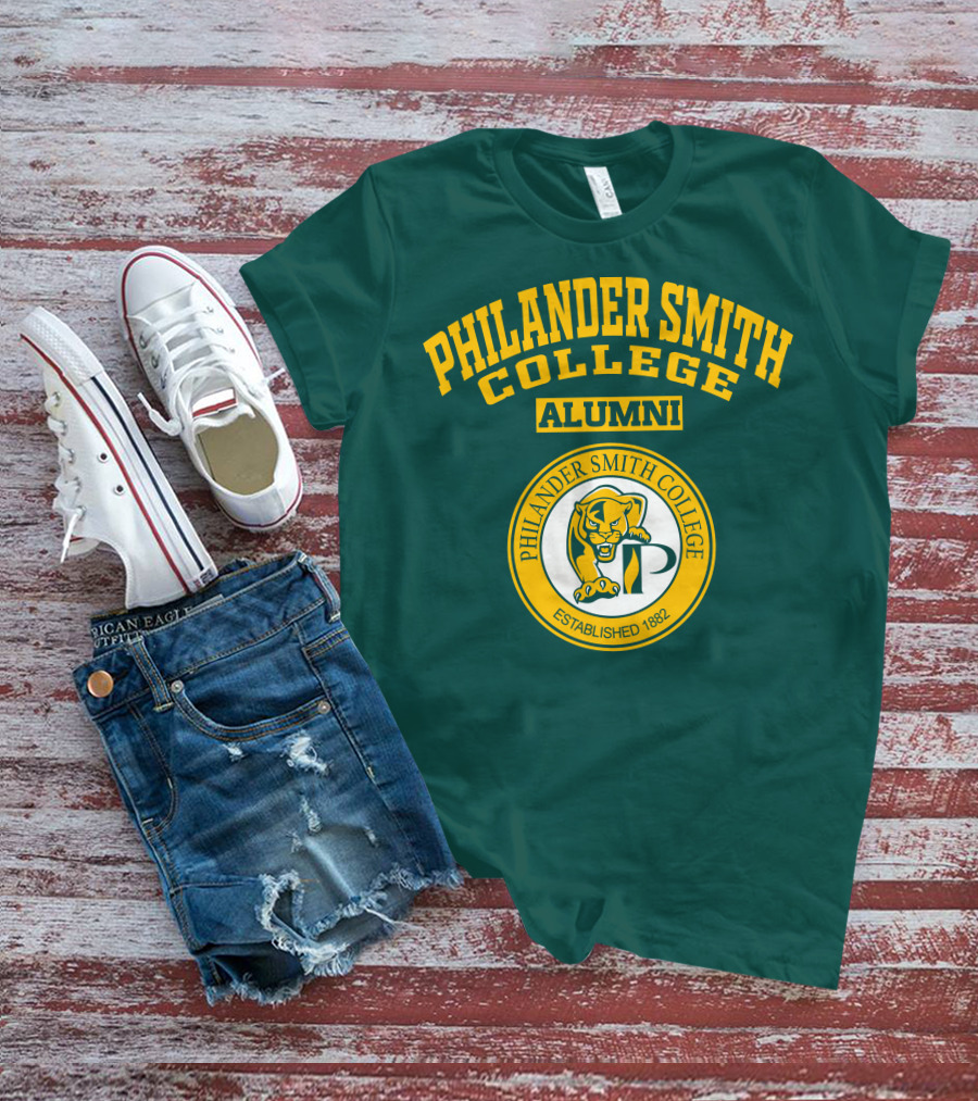 Philander Smith College Alumni Logo Panther Established 1882 T-Shirt
