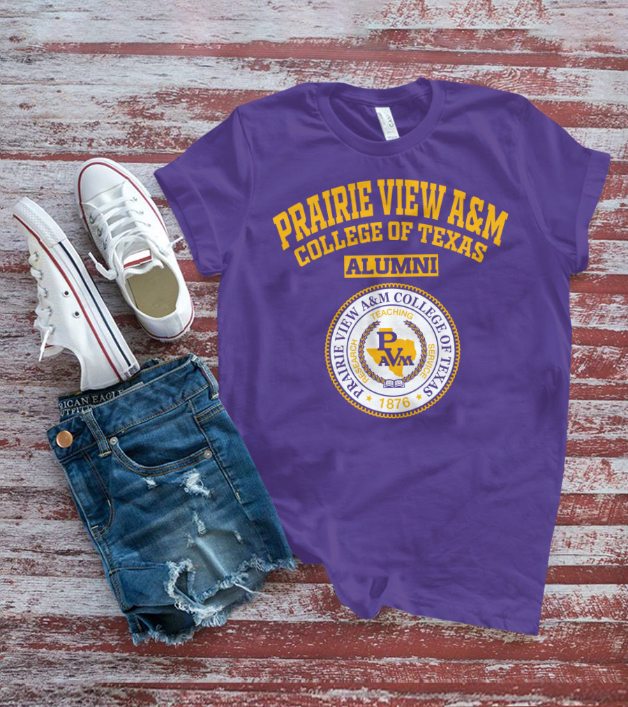 Prairie View A&M College Of Texas Alumni Seal 1876 T-Shirt