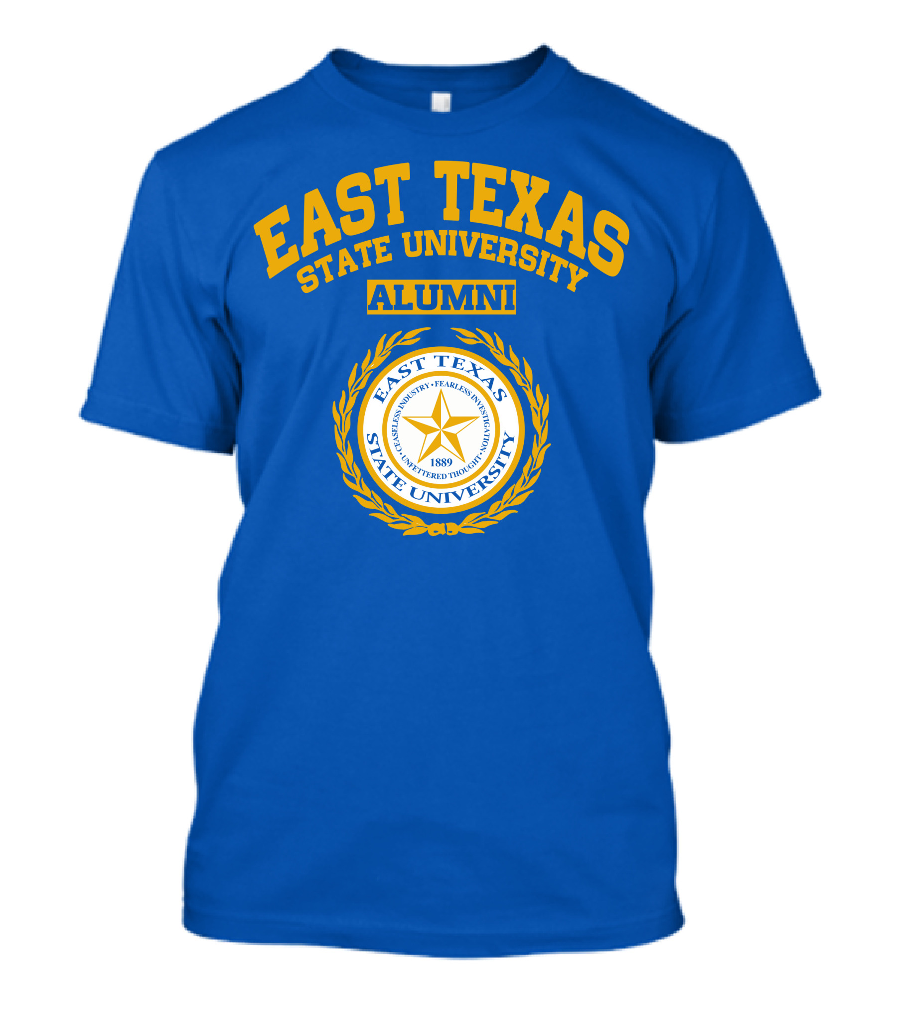 East Texas State University Alumni Logo Seal 1889 T-Shirt