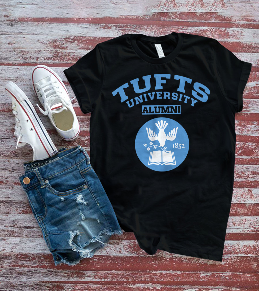 TUFTS UNIVERSITY ALUMNI 1852 Dove Seal T-Shirt