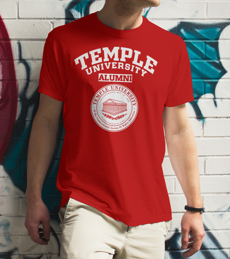 TEMPLE UNIVERSITY ALUMNI INSTITUTION SEAL T-Shirt