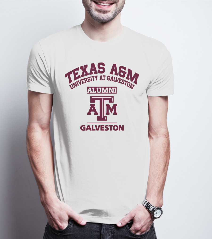 Texas A&M University At Galveston Alumni Aggies Logo Galveston T-Shirt