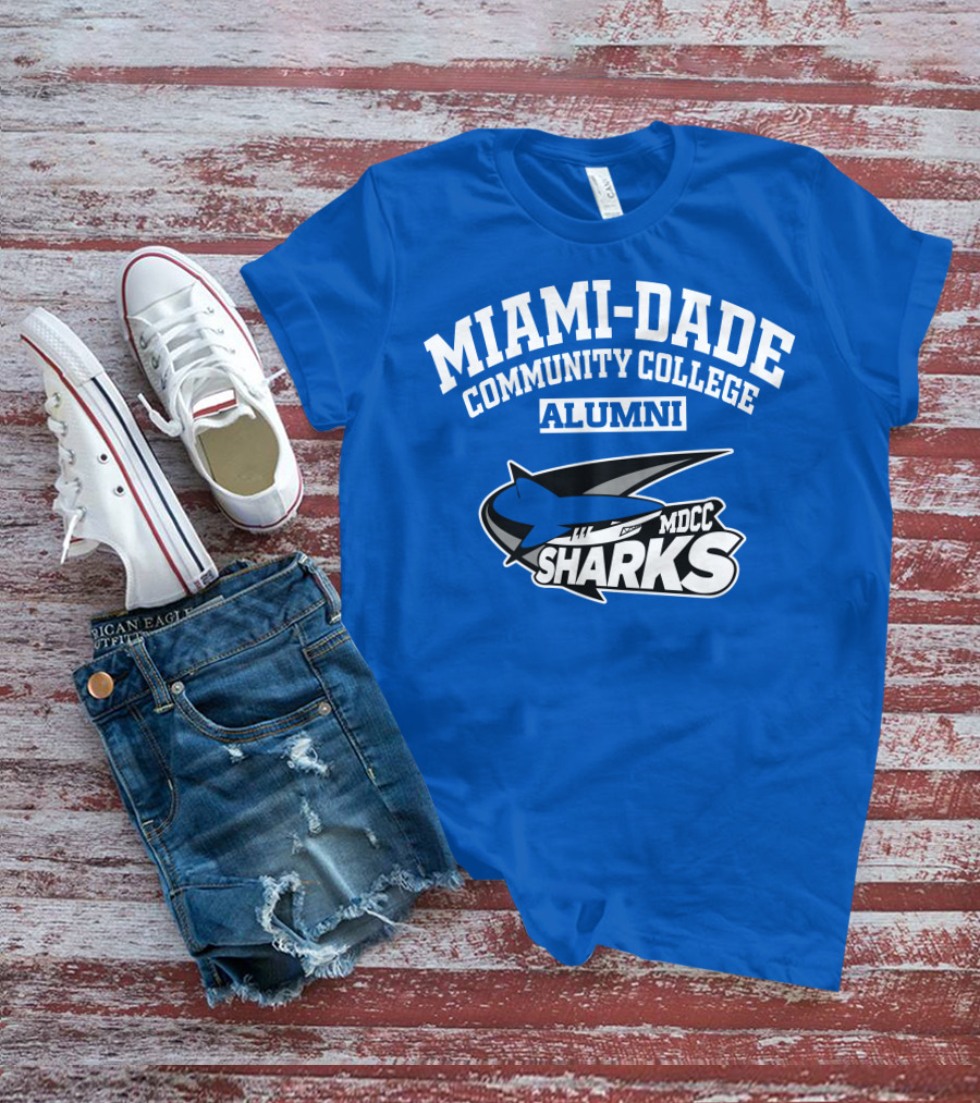 Miami-Dade Community College Alumni MDCC Sharks T-Shirt