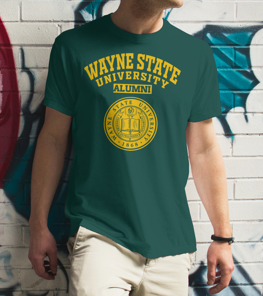 WAYNE STATE UNIVERSITY ALUMNI 1868 INDUSTRY INTELLIGENCE T-Shirt