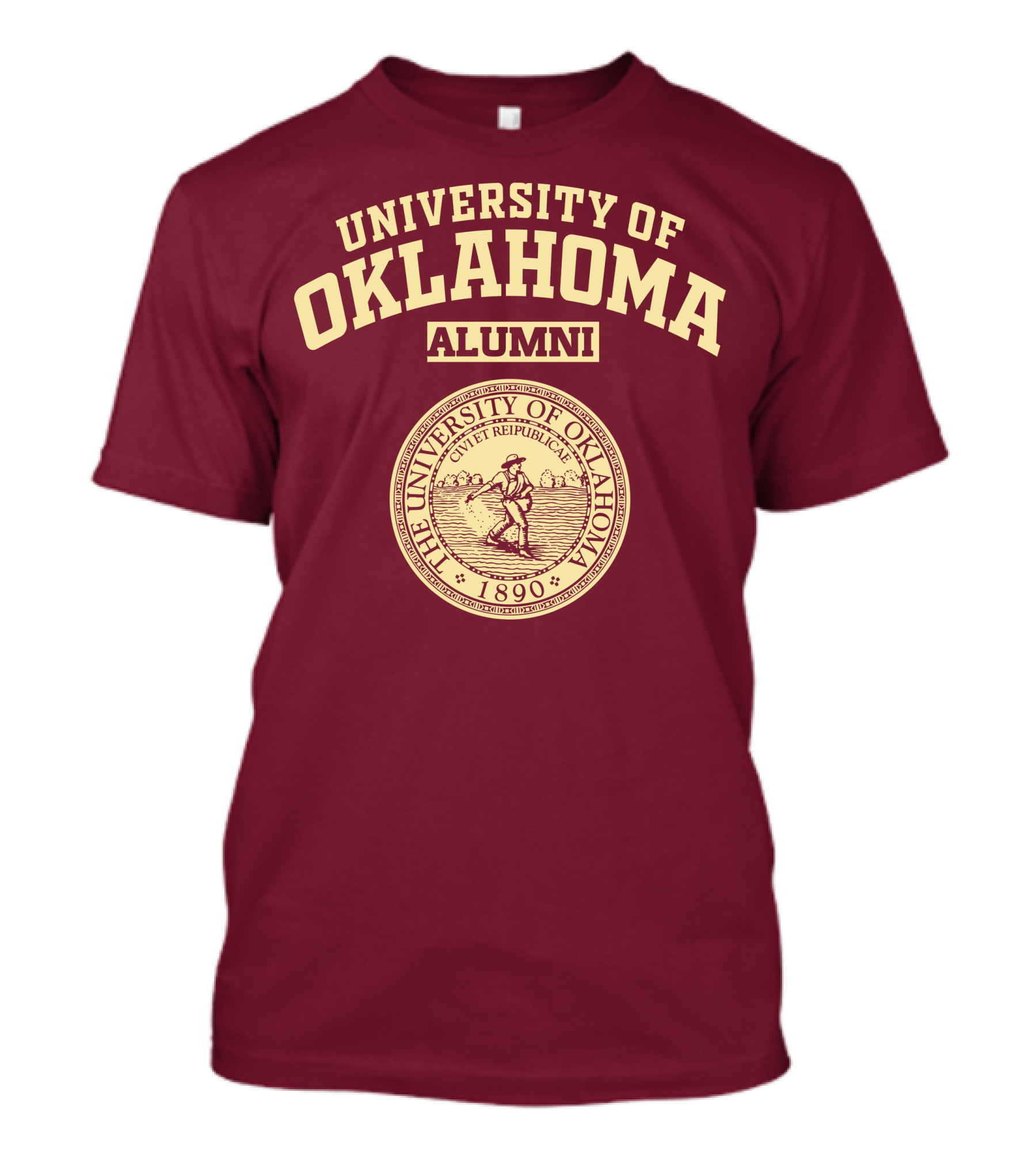 University Of Oklahoma Alumni 1890 Seal T-Shirt