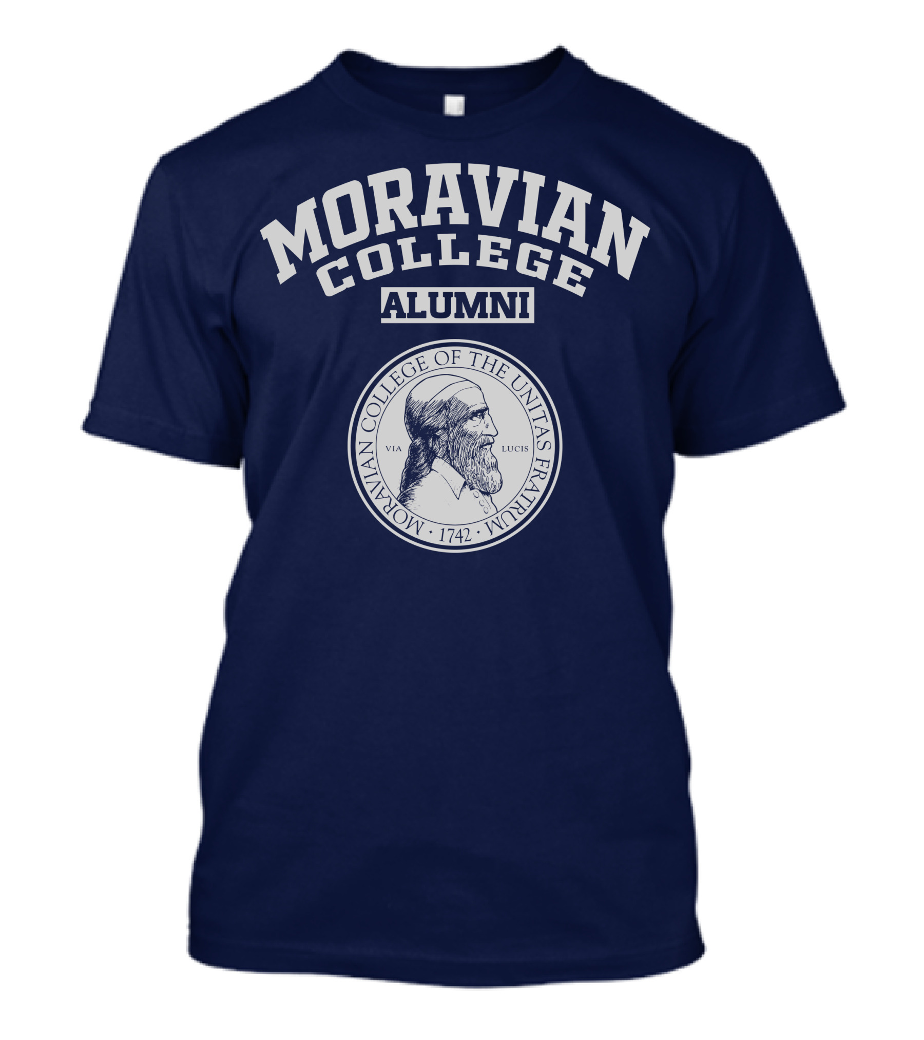 Moravian College Alumni Moravian College Of The Unitas Fratrum 1742 T-Shirt