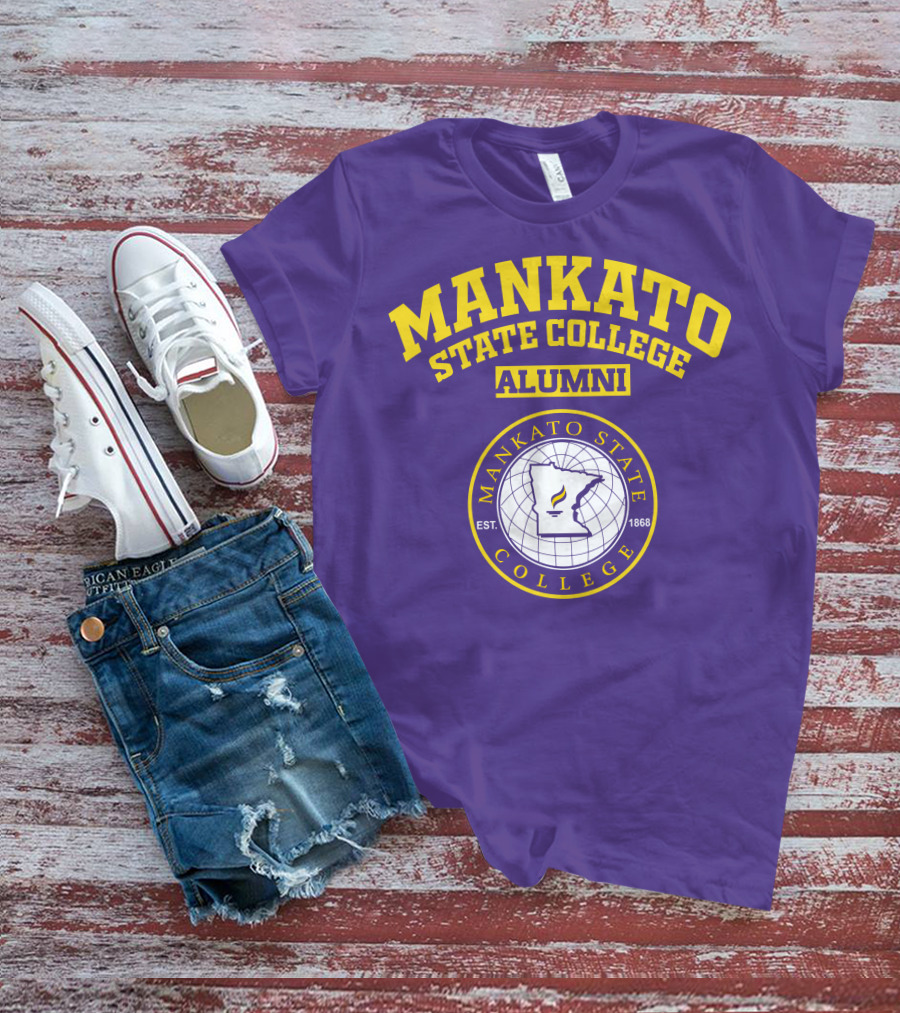 Mankato State College Alumni Est. 1868 T-Shirt
