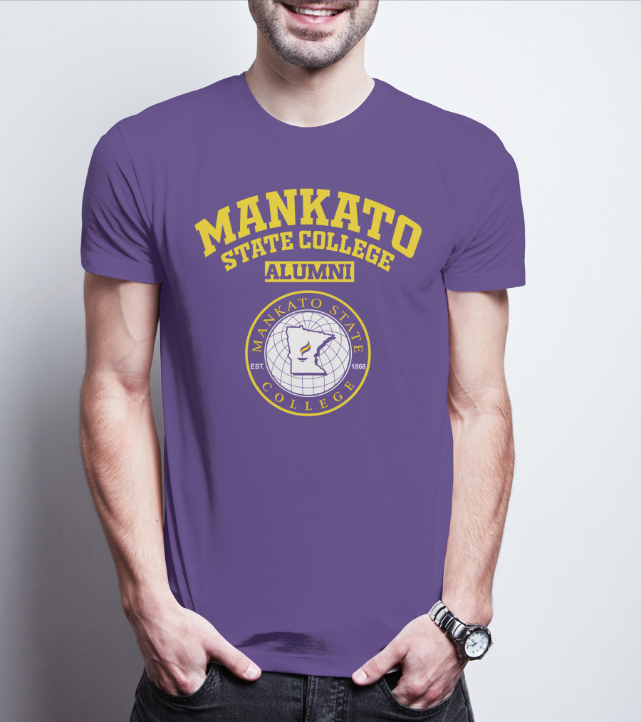 Mankato State College Alumni Est. 1868 T-Shirt