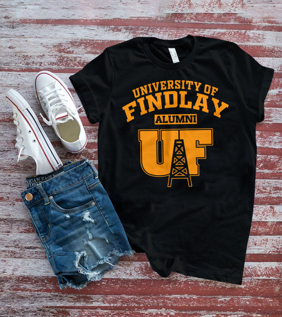 University Of Findlay Alumni UF Oil Derrick T-Shirt