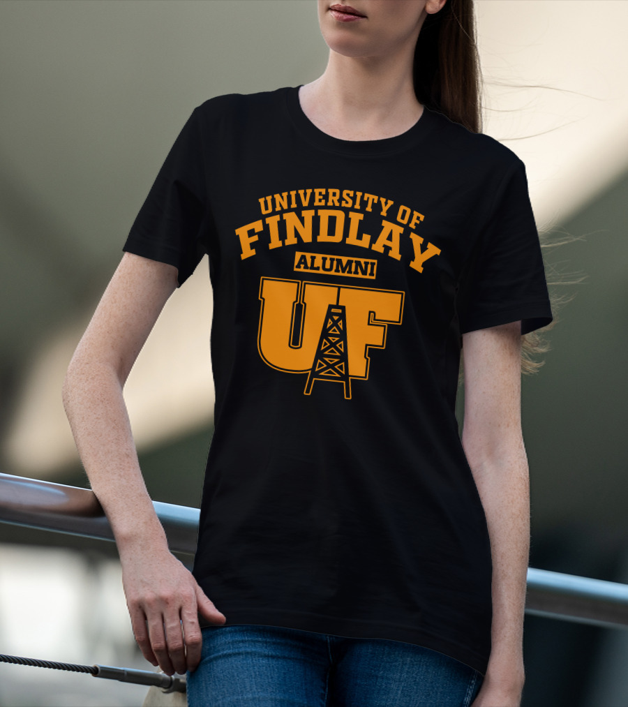University Of Findlay Alumni UF Oil Derrick T-Shirt