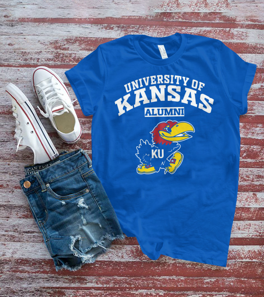 UNIVERSITY OF KANSAS ALUMNI KU Jayhawk T-Shirt
