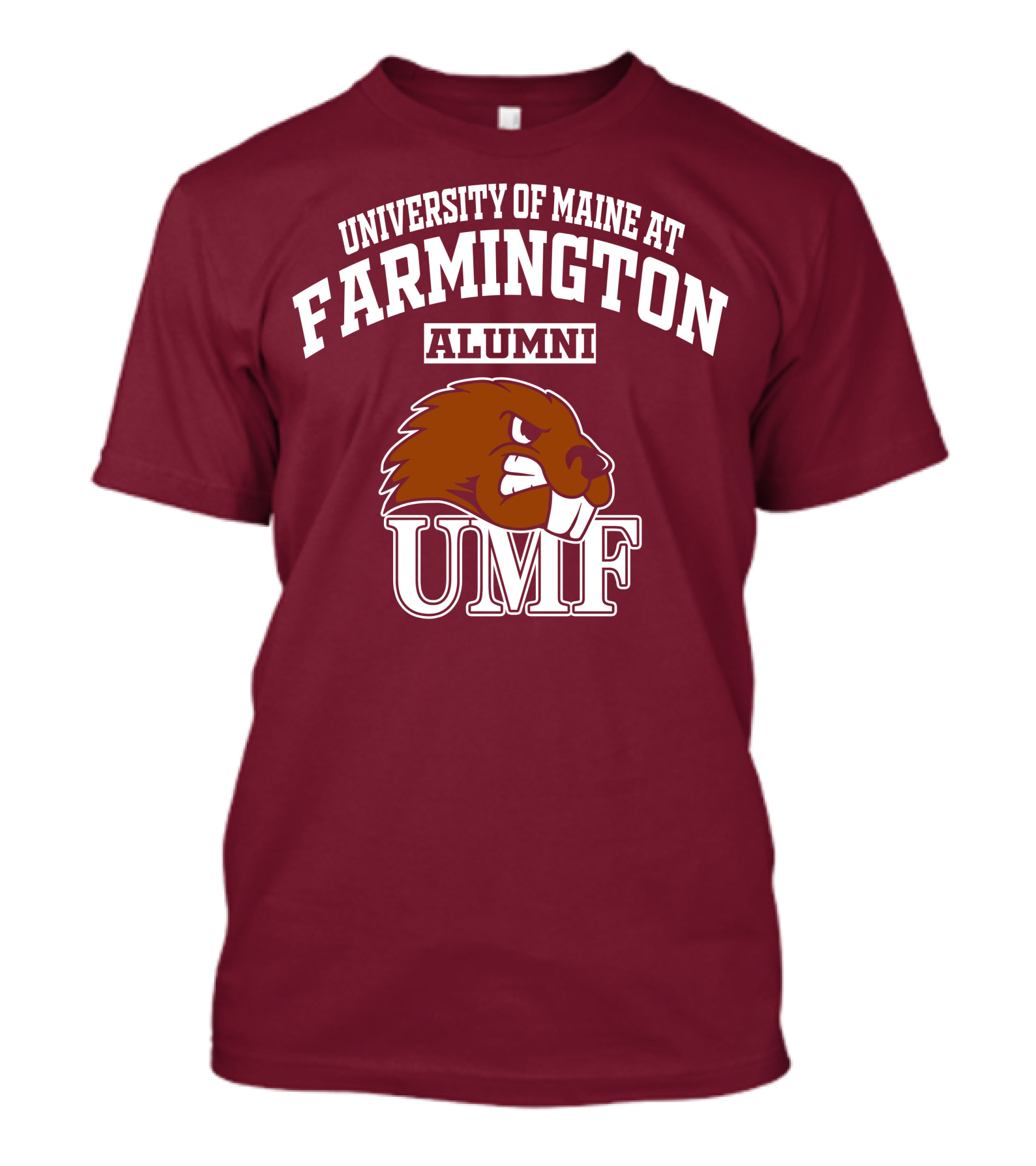 UNIVERSITY OF MAINE AT FARMINGTON ALUMNI UMF Beavers T-Shirt