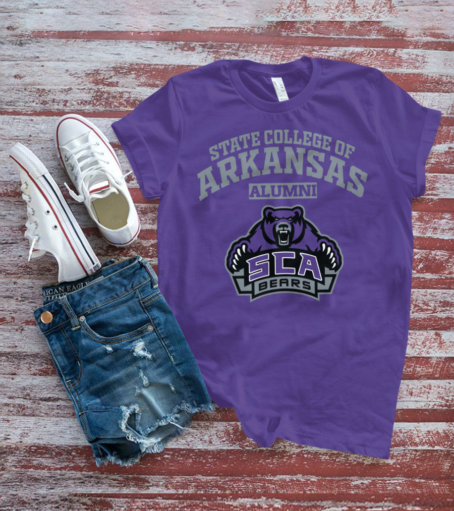 State College Of Arkansas Alumni SCA Bears T-Shirt