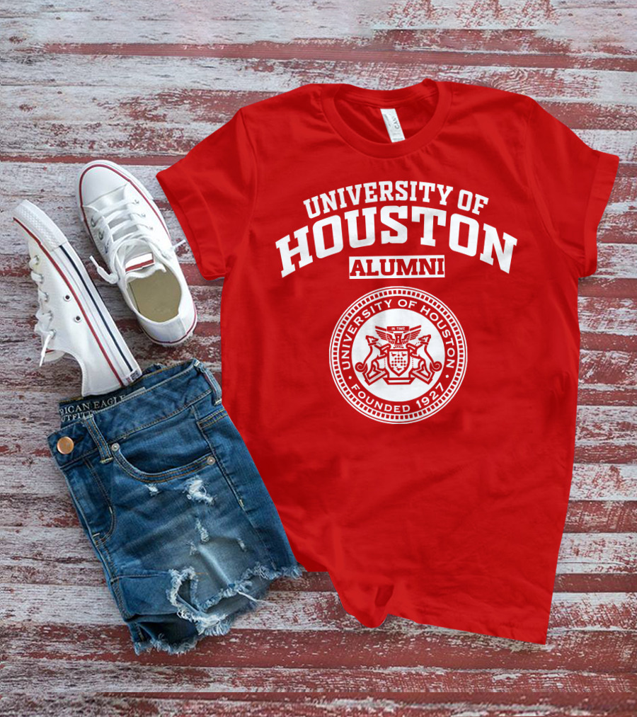 University Of Houston Alumni Founded 1927 Seal T-Shirt