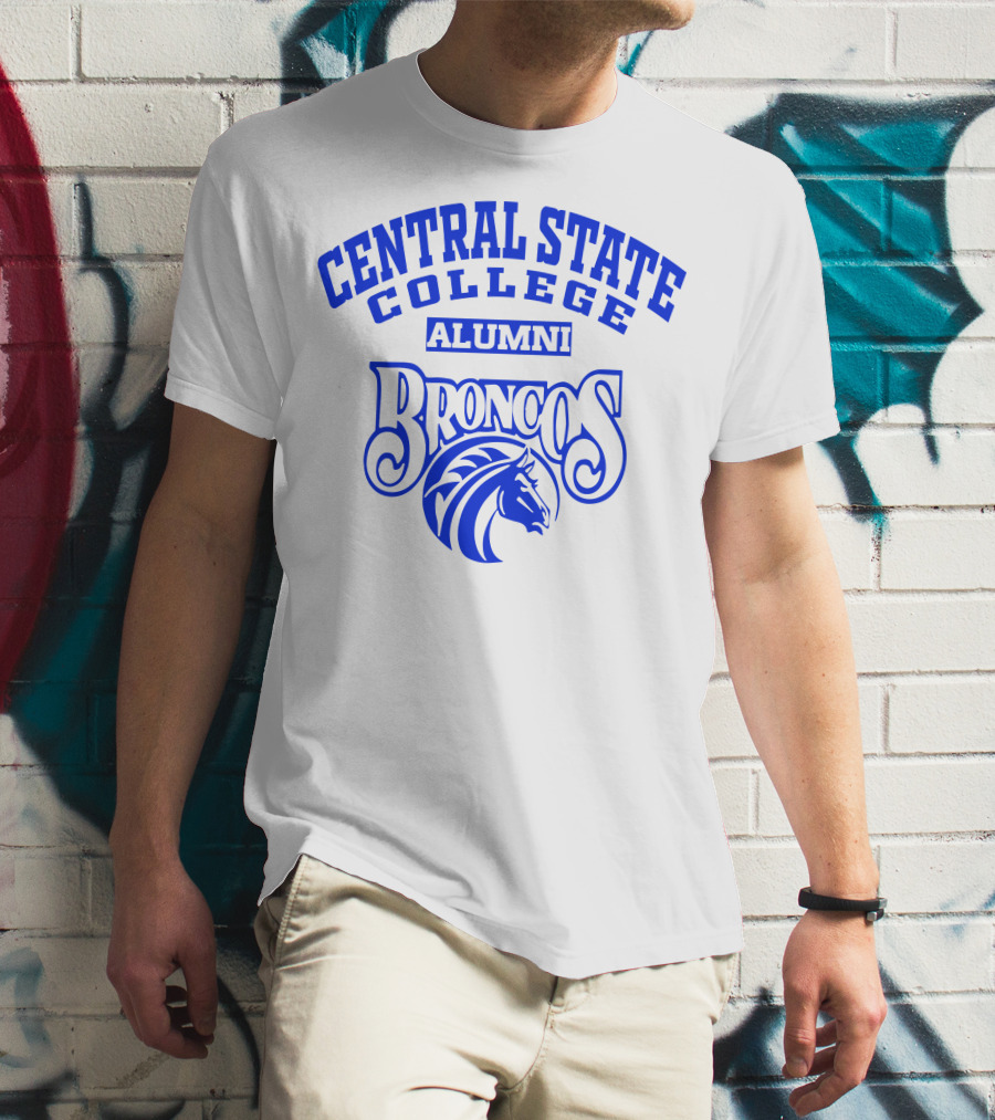 Central State College Alumni Broncos T-Shirt