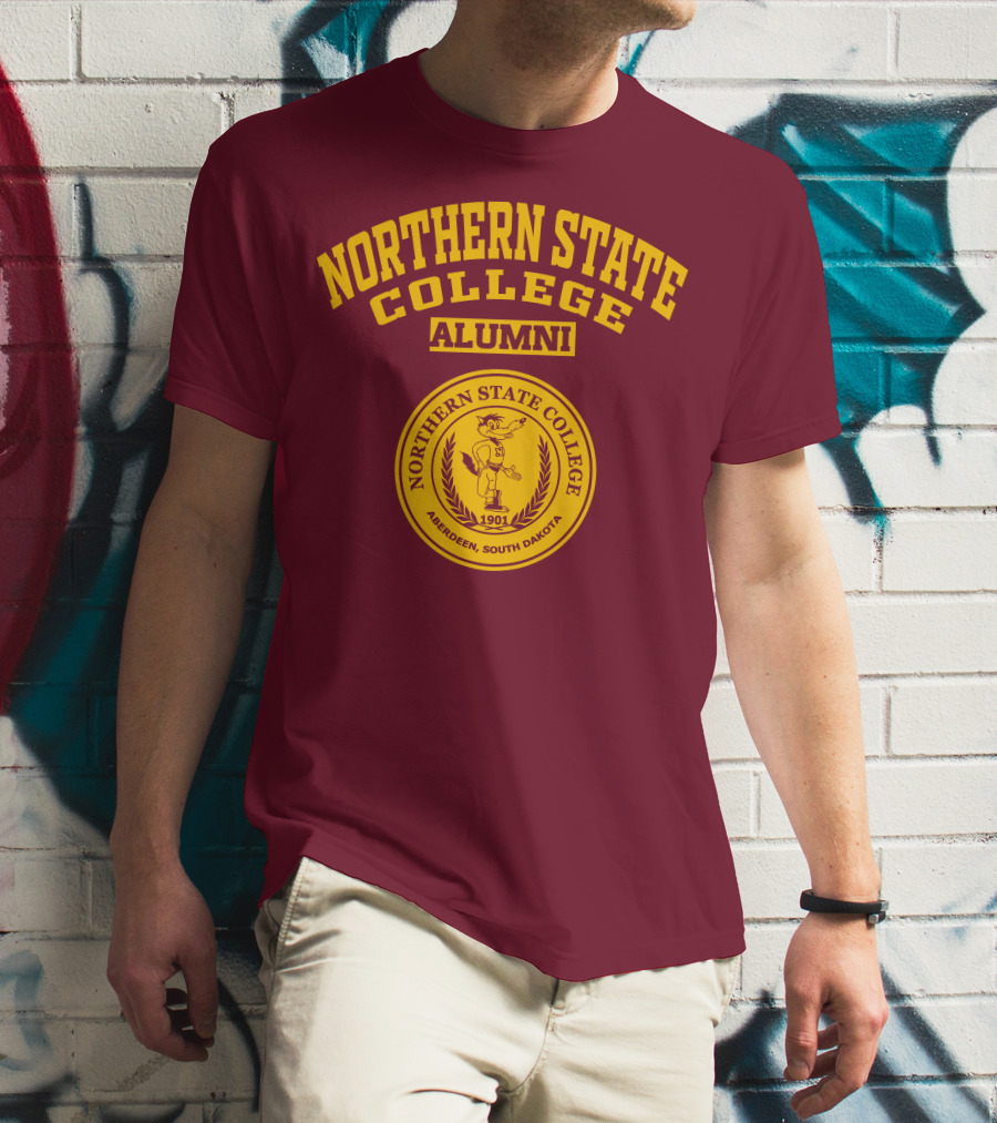 Northern State College Alumni Aberdeen South Dakota 1901 T-Shirt