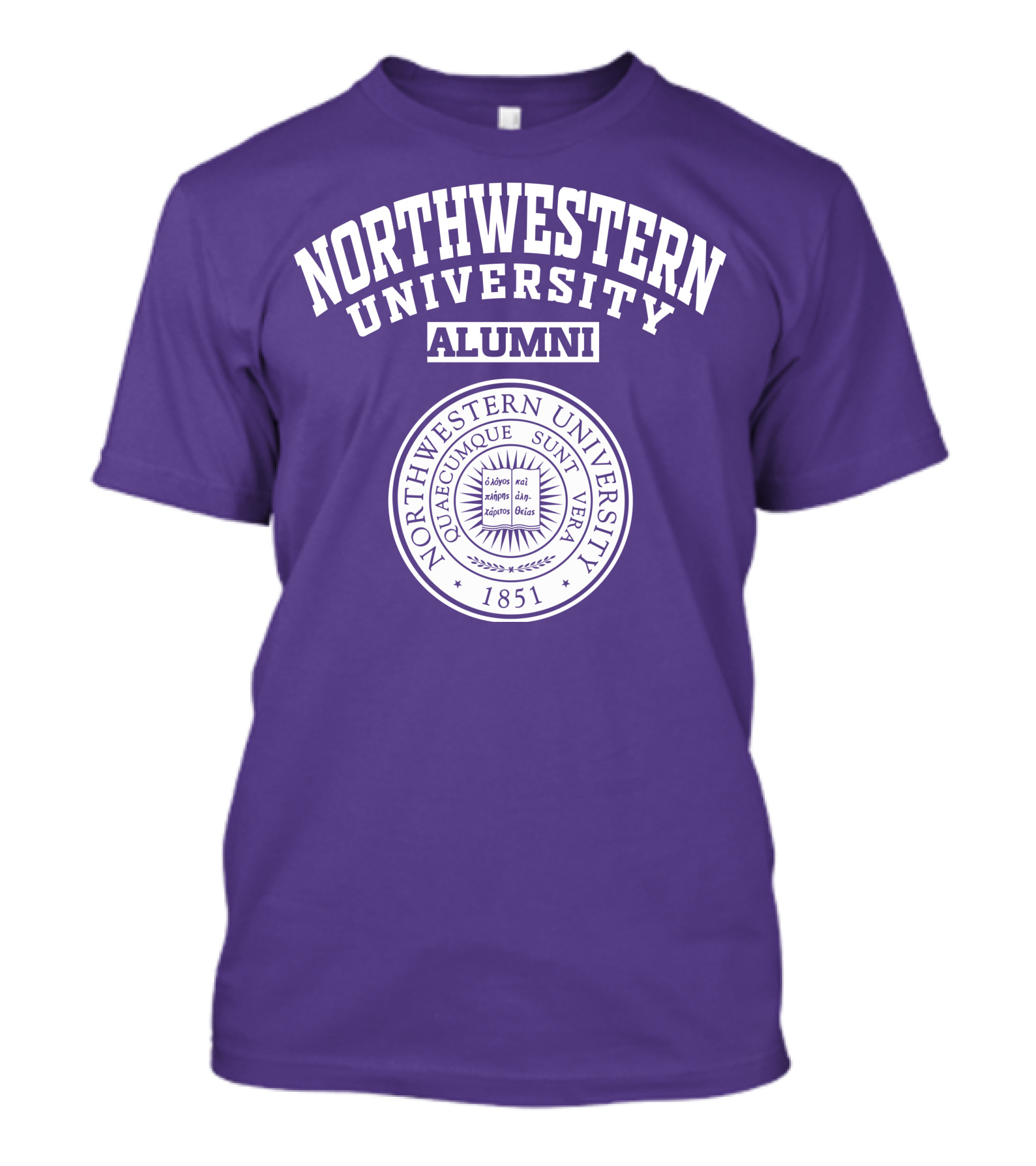 Northwestern University Alumni 1851 Seal T-Shirt