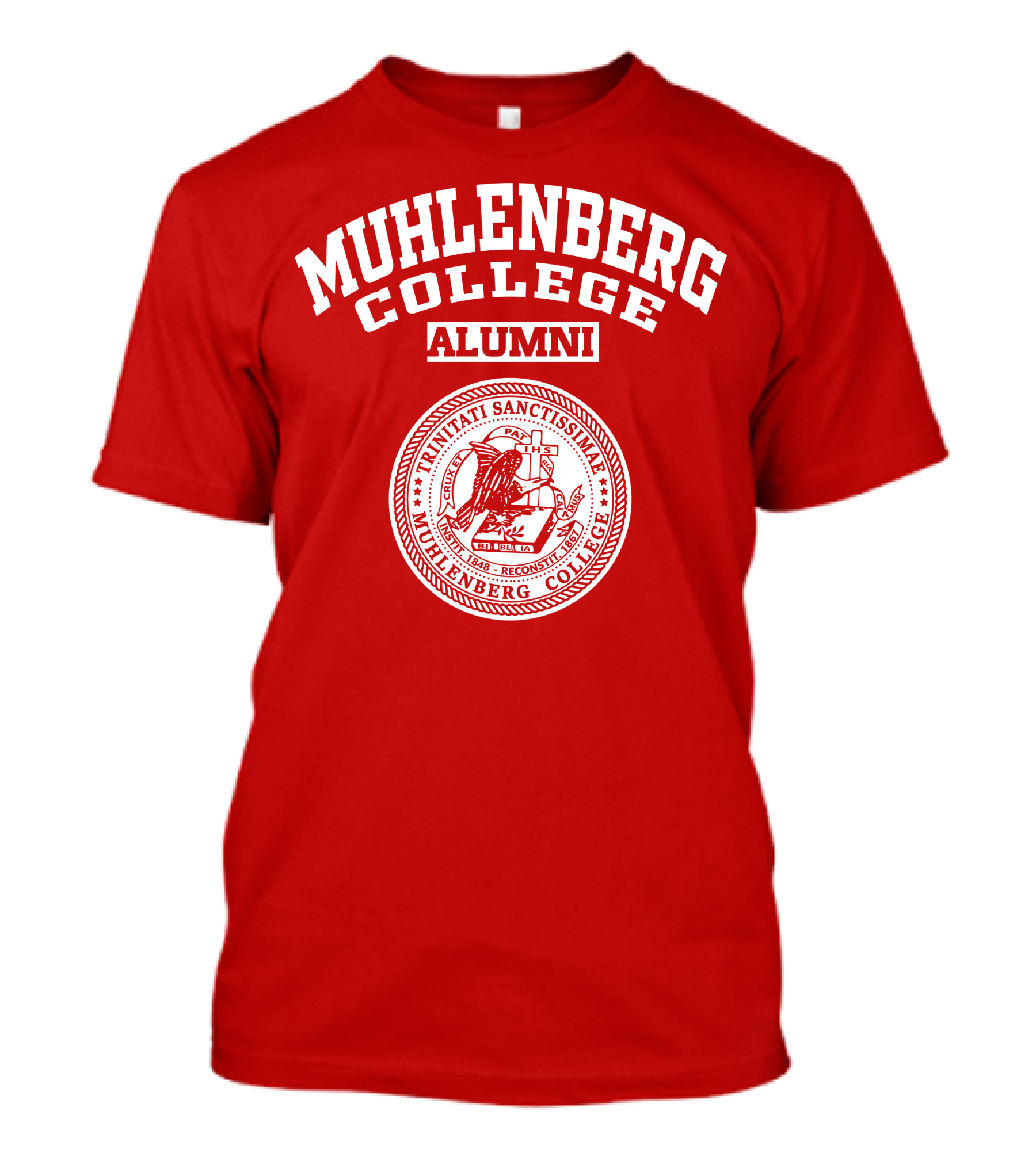 MUHLENBERG COLLEGE ALUMNI TRINITATI SANCTISSIMAE SEAL T-Shirt